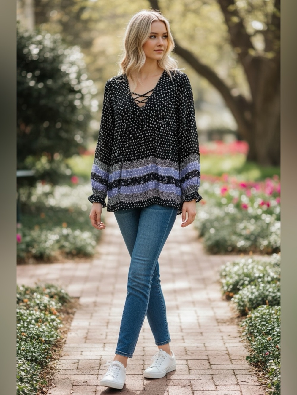 Style & Co Boho Shirt
